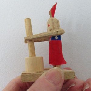 Authentic Japanese Mochitsuki Rabbit Toy